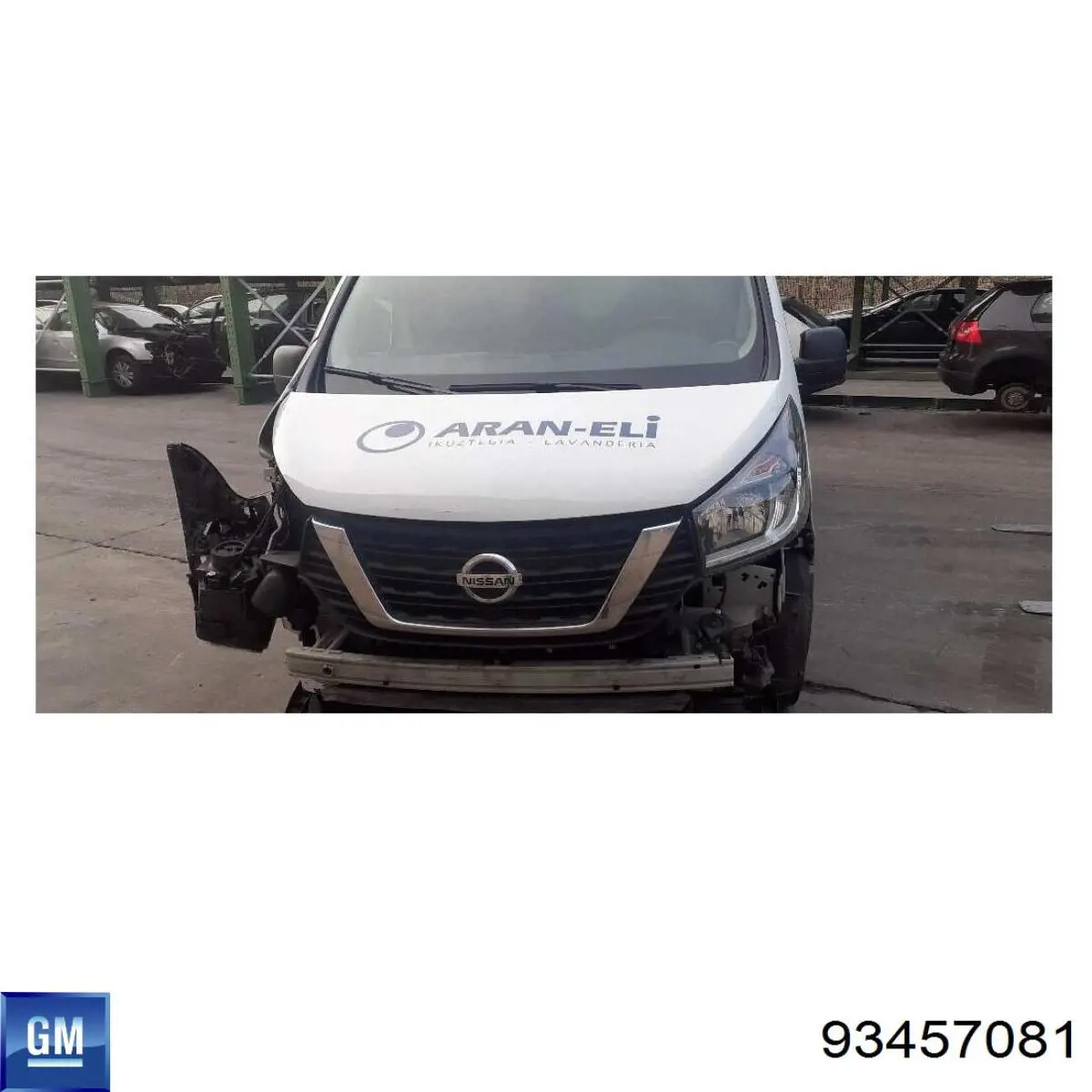 Fecho da porta dianteira direita para Renault Trafic (EG)