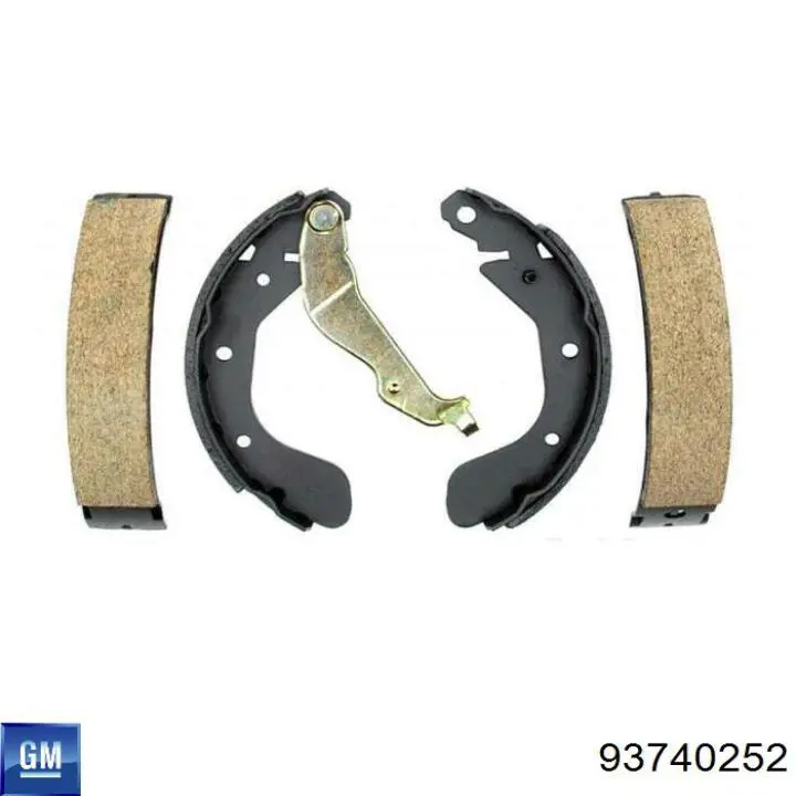 Тормоза рабочие задние ножные и тормозные барабаны General Motors 93740252 цена, от 19.75 USD