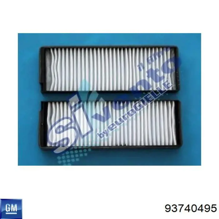 Купить 93740495 General Motors Фильтр салона угольный