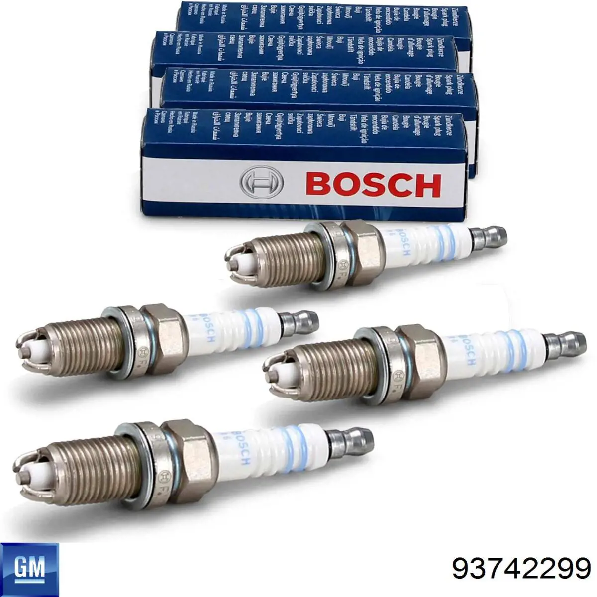 93742299 General Motors Свечи зажигания