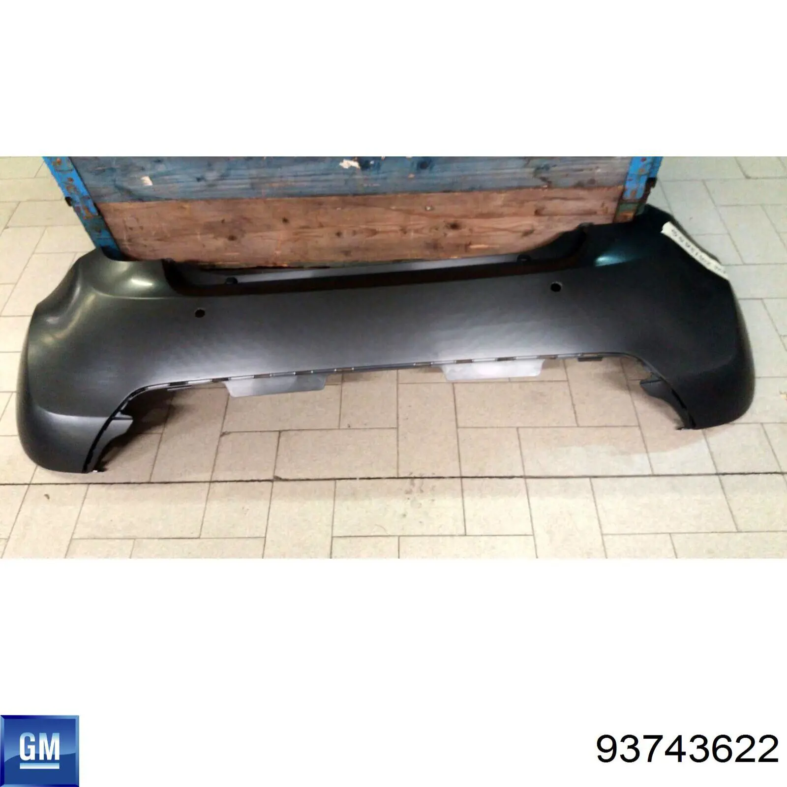 Купить 93744489 General Motors Буфер (бампер) передний