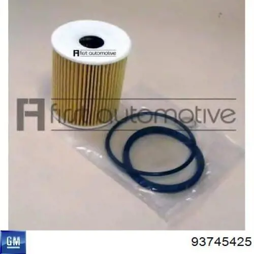 Filtro de aceite 93745425 General Motors