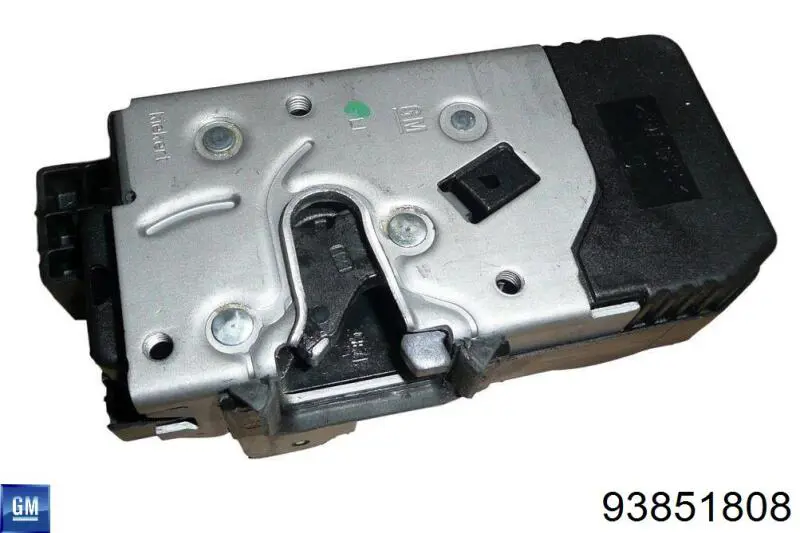93851808 General Motors fecho da porta traseira esquerda batente