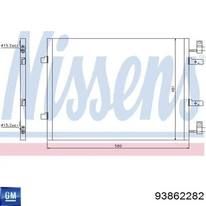 Купить 93862282 General Motors 