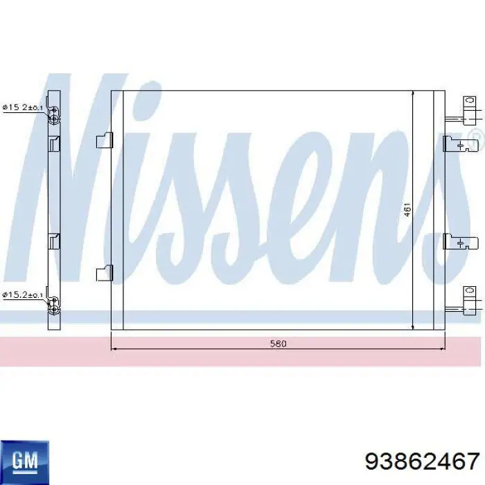  93862467 Peugeot/Citroen