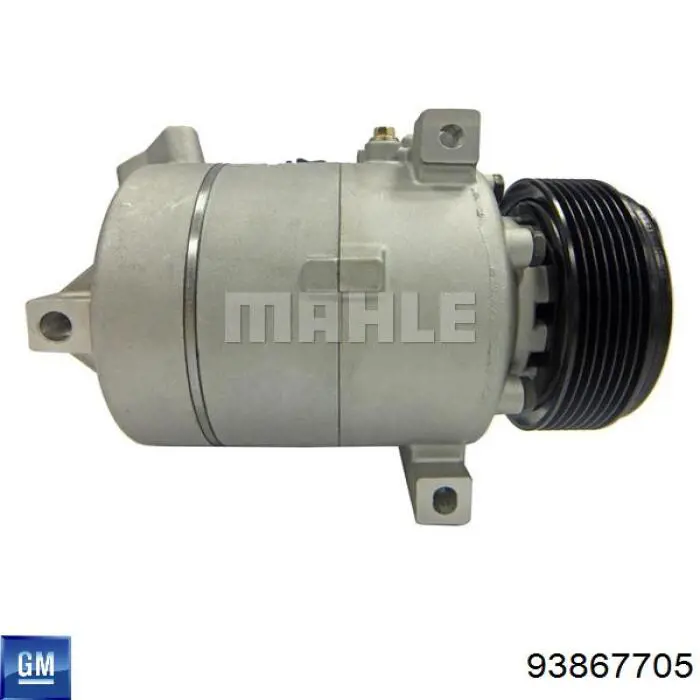 93867705 General Motors compressor de aparelho de ar condicionado