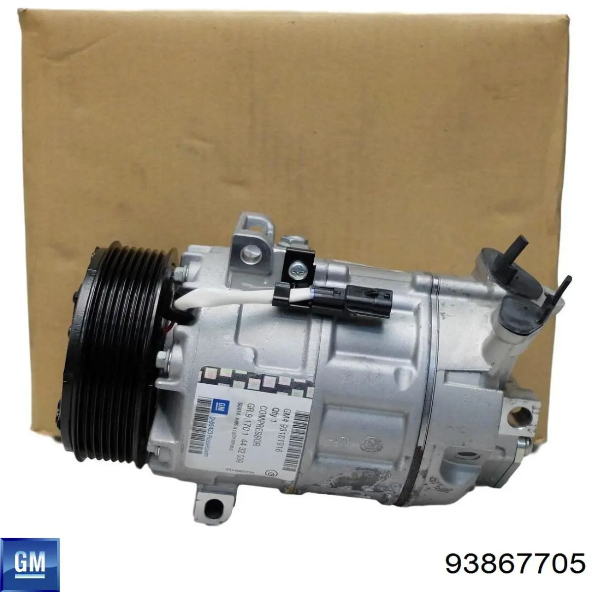 Компрессор кондиционера 8200848916R MSG Rebuilding