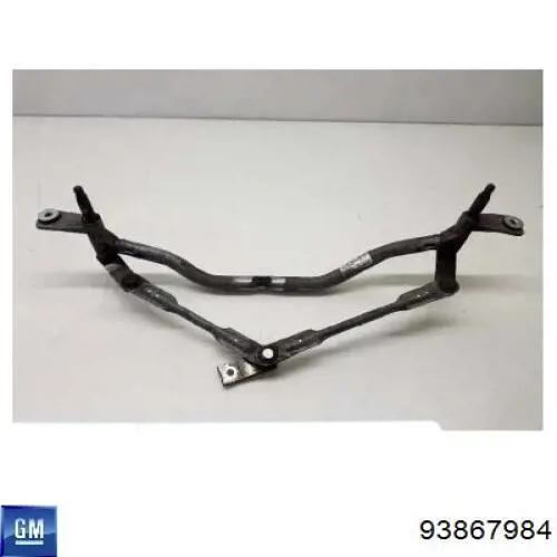 Фишка (разъем) мотора стеклоочистителя 93867984 General Motors