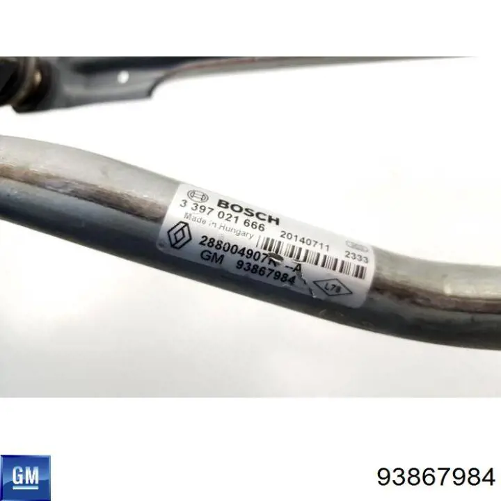 Фишка (разъем) мотора стеклоочистителя General Motors 93867984 цена, от 37.03 USD