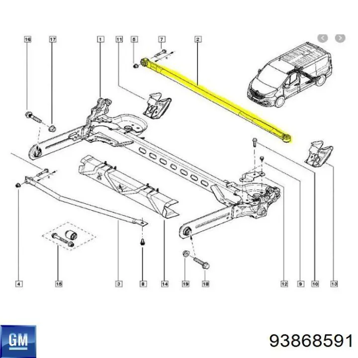  93868591 General Motors