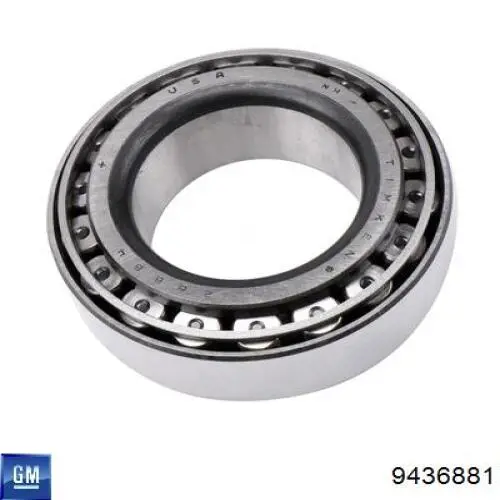 Подшипник полуоси заднего моста 387AS SKF