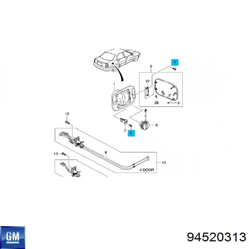  94520313 Peugeot/Citroen