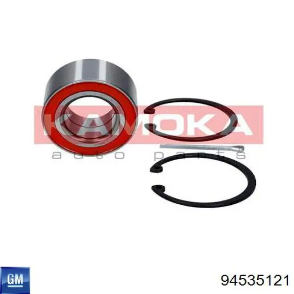 Кольцо стопорное подшипника передней ступицы General Motors 94535121 цена, от 0.28 USD