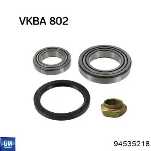 94535218 General Motors Подшипник ступицы задней внутренний