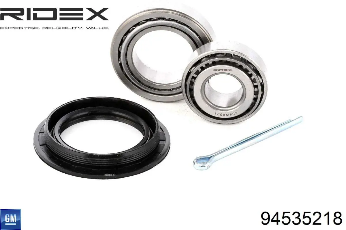 Подшипник ступицы задней, внутренний General Motors 94535218