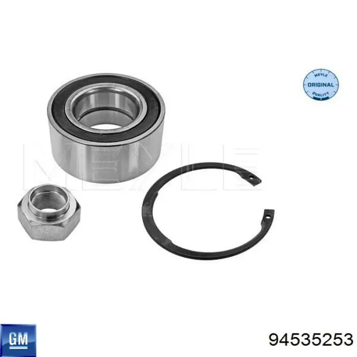 Підшипник маточини передньої 94535253 General Motors