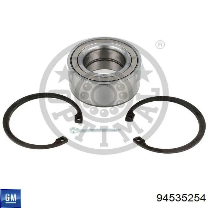 Підшипник маточини передньої 94535254 General Motors