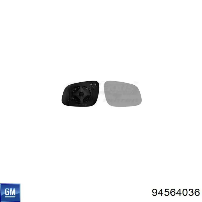 Купить 94564036 General Motors Стекло правого зеркала заднего вида