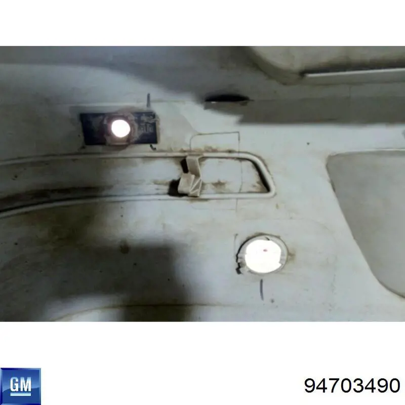 94703490 General Motors Задний бампер