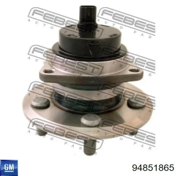 Шпилька ступицы колеса передняя General Motors 94851865