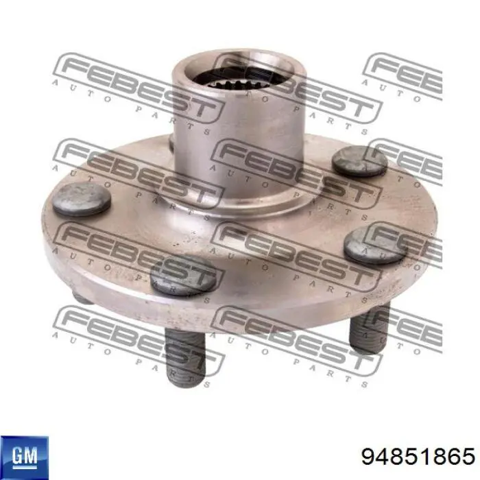 94851865 General Motors Болт крепления колеса передний
