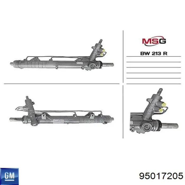 Купить CR102 MSG Рулевая рейка