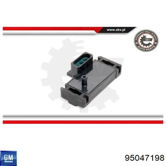 Купить 95047198 General Motors Датчик MAP