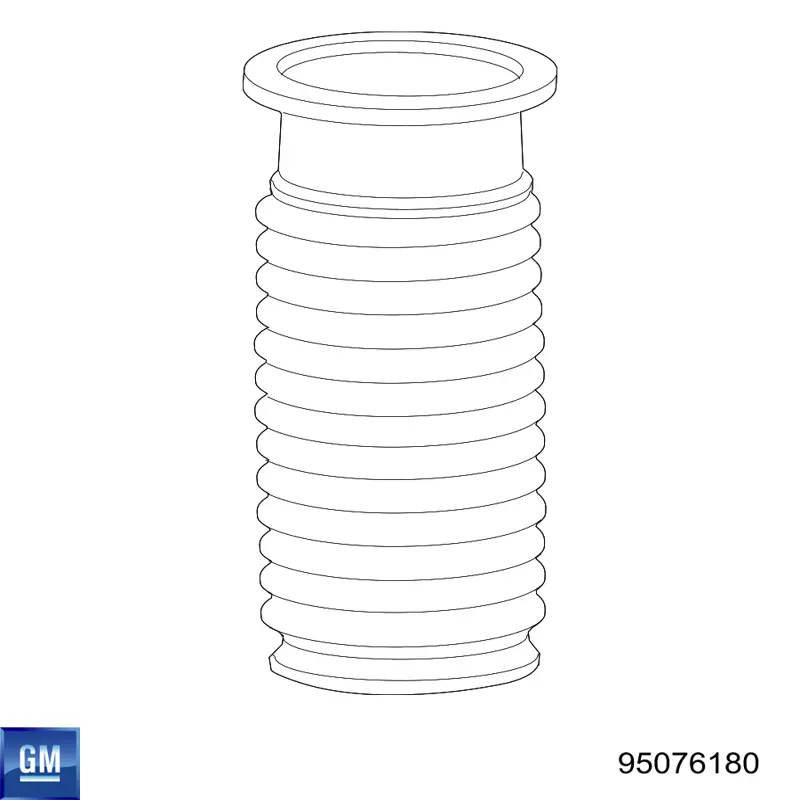 Купить 95076180 General Motors Буфер (отбойник) амортизатора переднего