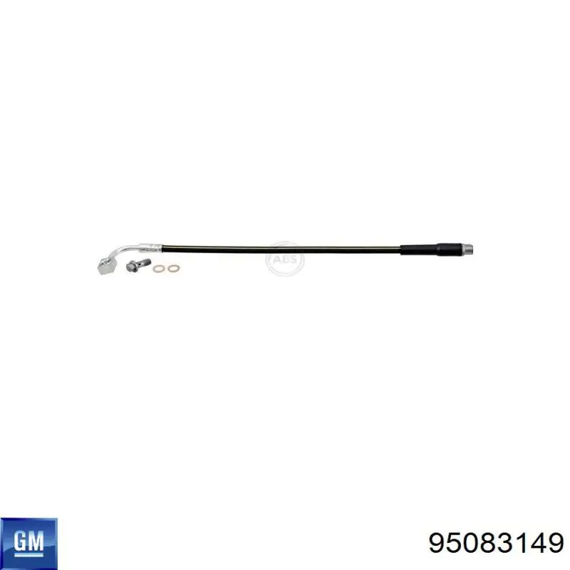 95083149 General Motors Шланг тормозной задний правый