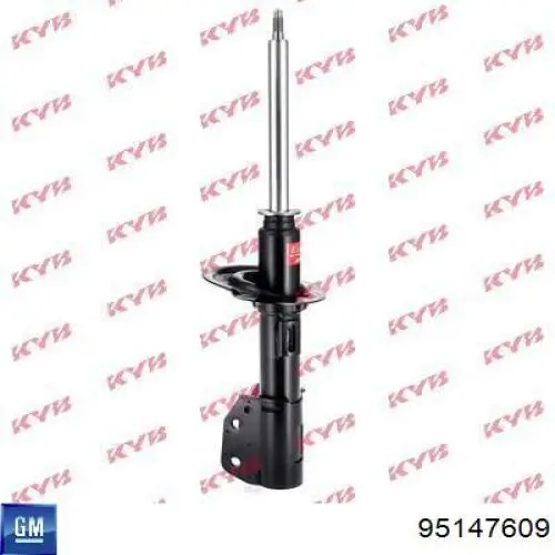 Амортизатор передней подвески левой General Motors 95147609 цена, от 70.19 USD
