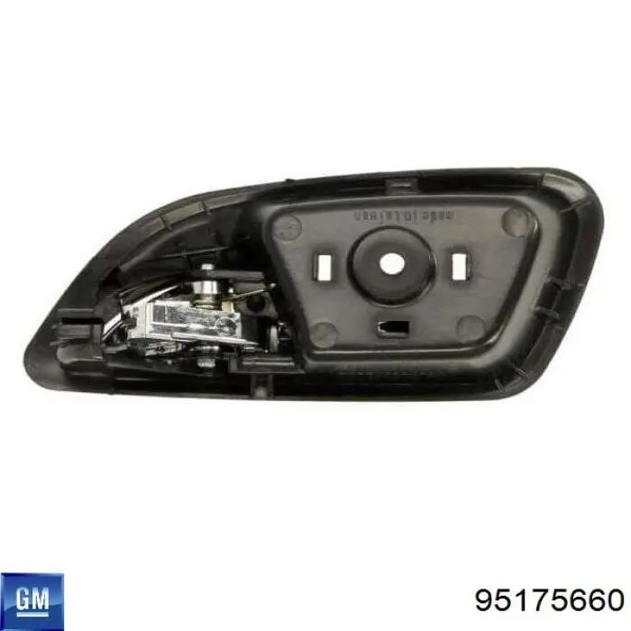 Ручка двери боковой/сдвижной, внутренняя правая General Motors 96845904 цена, от 10.91 USD