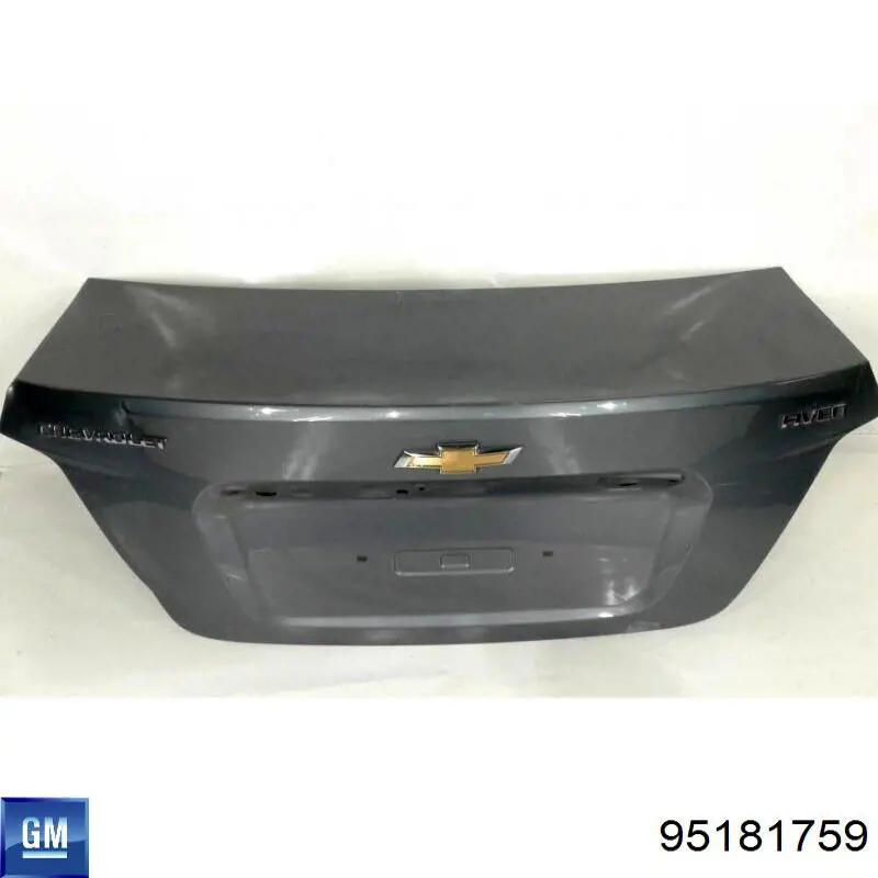 Крышка багажника на Chevrolet Aveo III T300