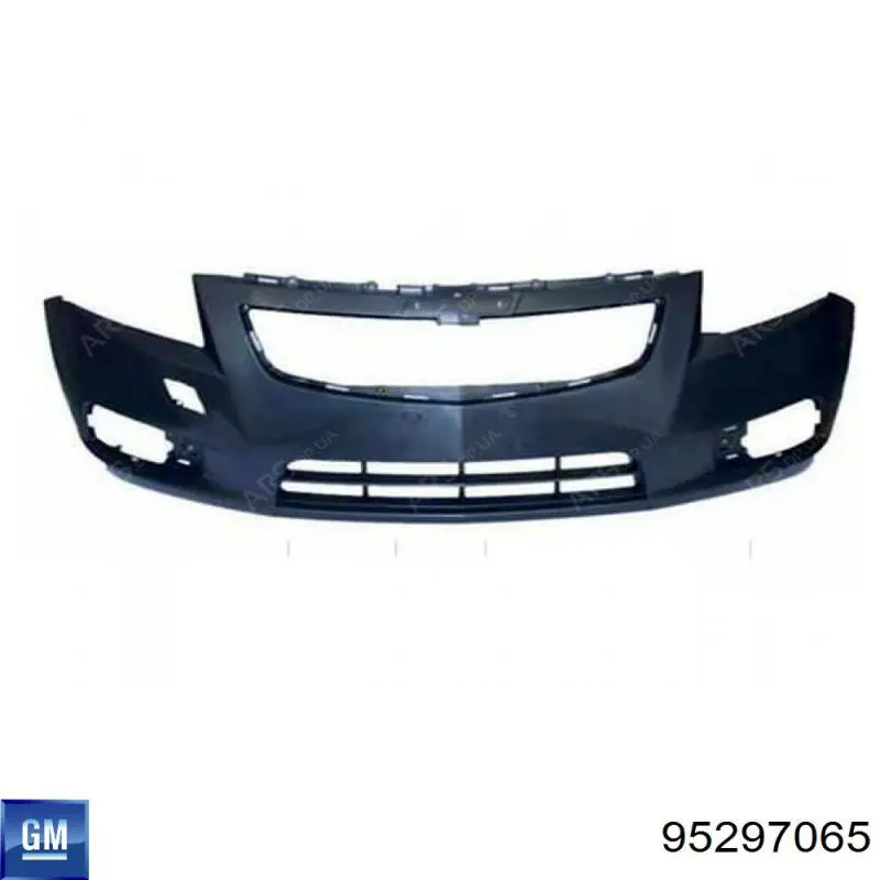 Купить 95297065 General Motors Буфер (бампер) передний