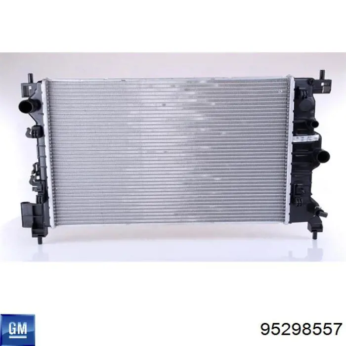 Радиатор охлаждения двигателя General Motors 95298557 цена, от 114.58 USD