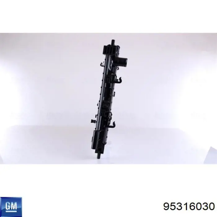 Радиатор охлаждения двигателя General Motors 95316030 цена, от 113.04 USD