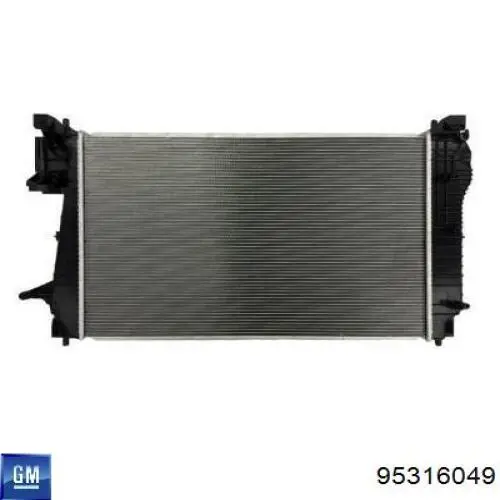 Радиатор 25B1083 Polcar