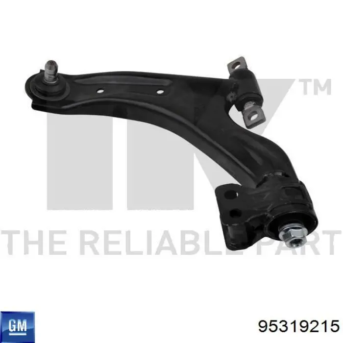 Рычаг передний нижний левый General Motors 95319215