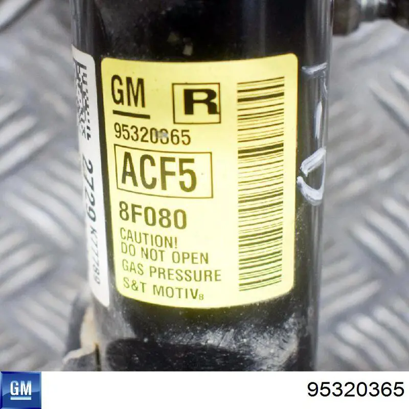 Амортизатор передний правый 95320365 General Motors