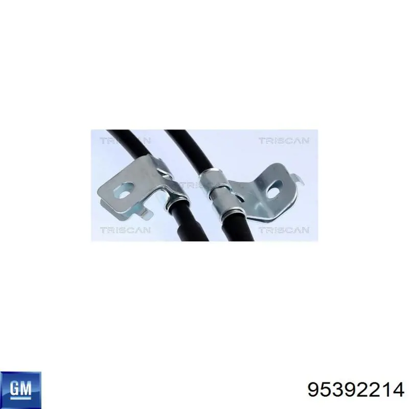 Задний трос ручника 95392214 General Motors