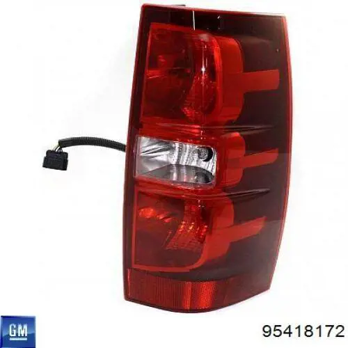 95418172 Opel Фонарь противотуманный задний, правый