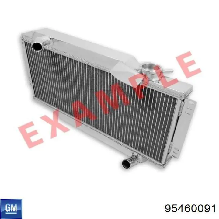 Радиатор охлаждения двигателя General Motors 95460091 цена, от 122.13 USD