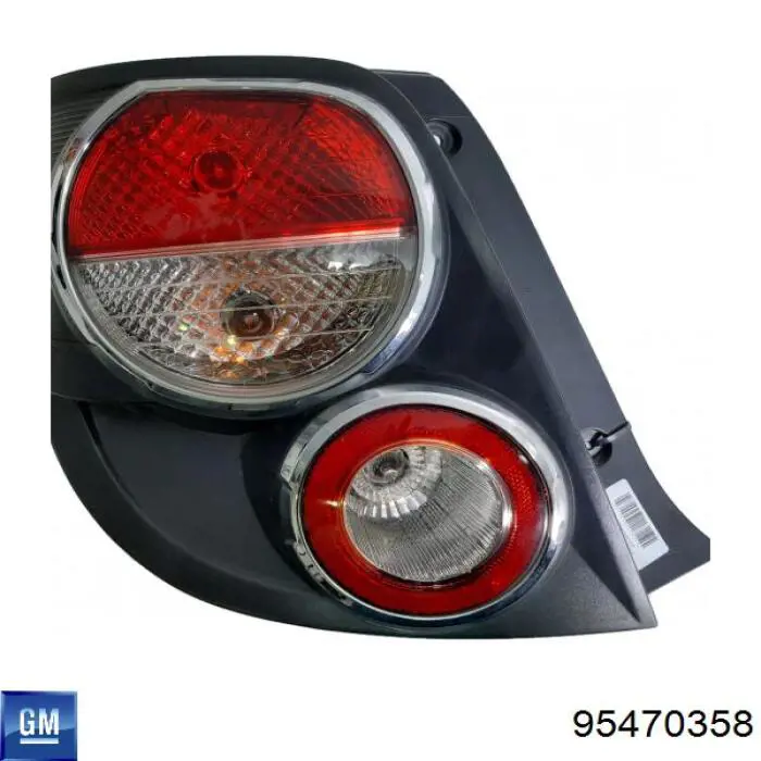 Задняя левая фара General Motors 95470358 цена, от 85.77 USD