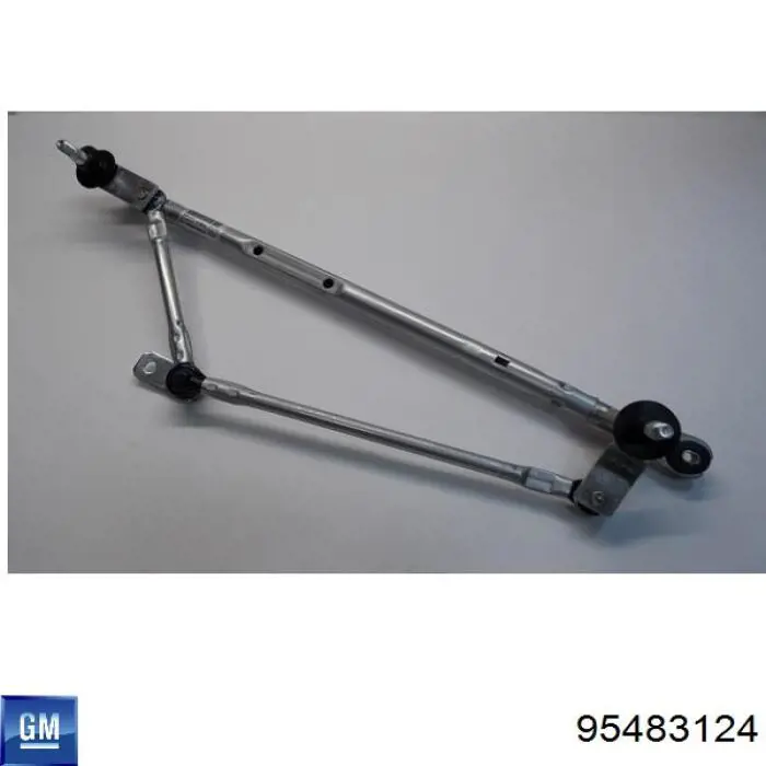 95483124 Peugeot/Citroen trapézio de limpador pára-brisas