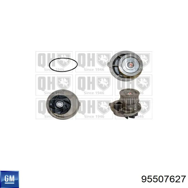 Купить 95507627 General Motors Насос охлаждения