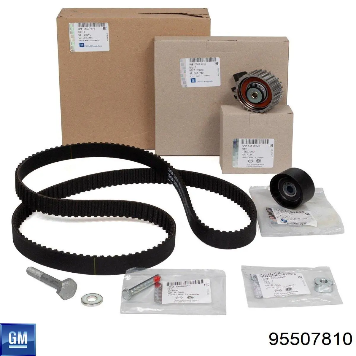 Kit correa de distribución 95507810 General Motors