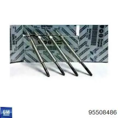 Свеча накала General Motors 95508486