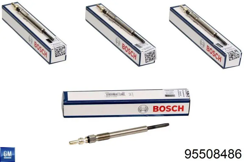 Свечи накала 95508486 General Motors