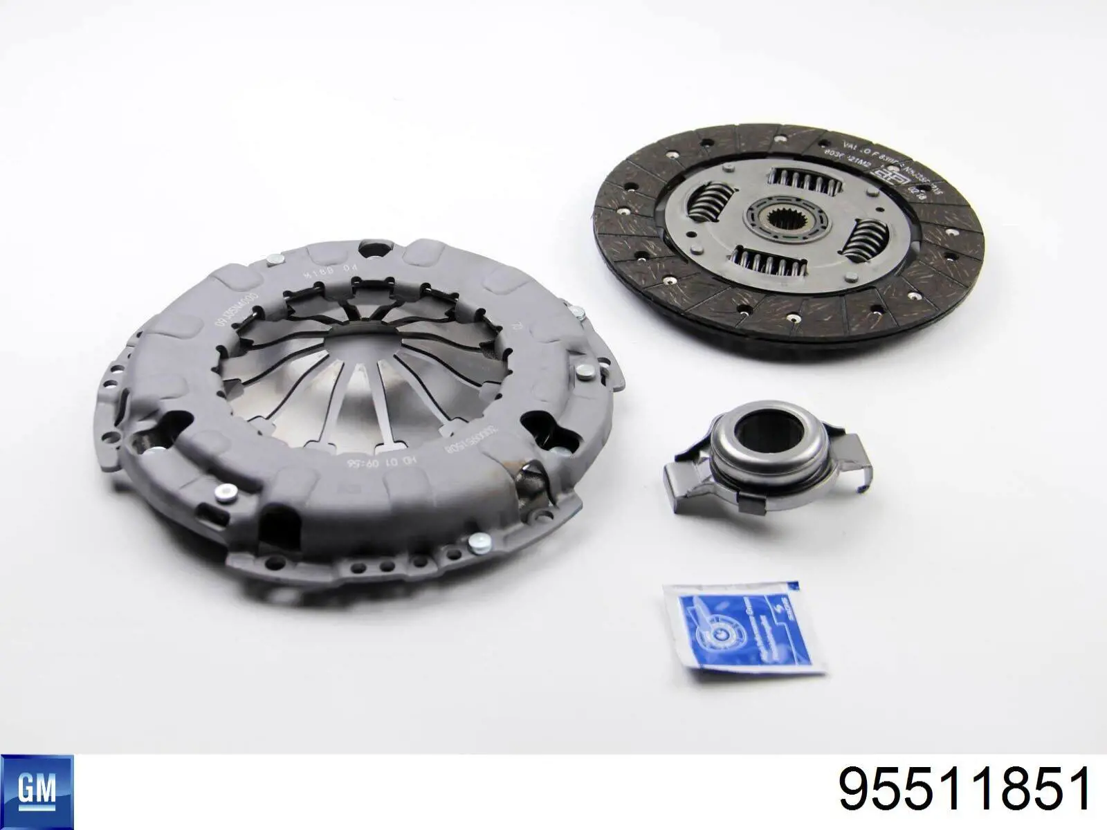 95516021 Peugeot/Citroen kit de embraiagem (3 peças)