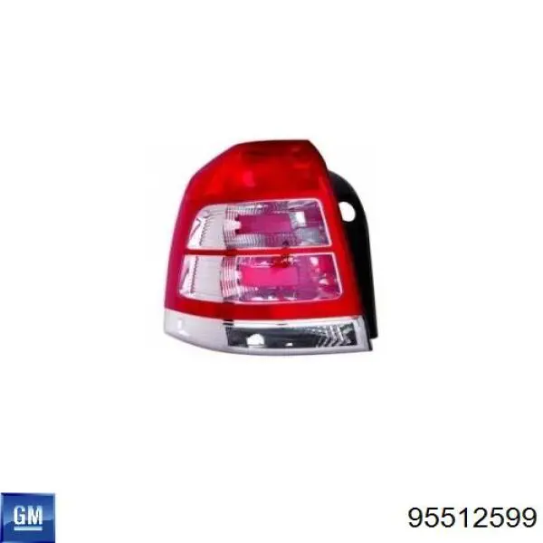 95512599 General Motors Задний левый стоп