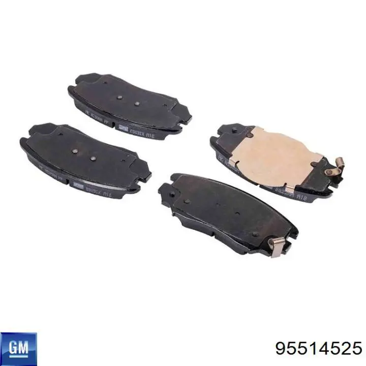 Колодки General Motors 95514525 цена, от 27.33 USD